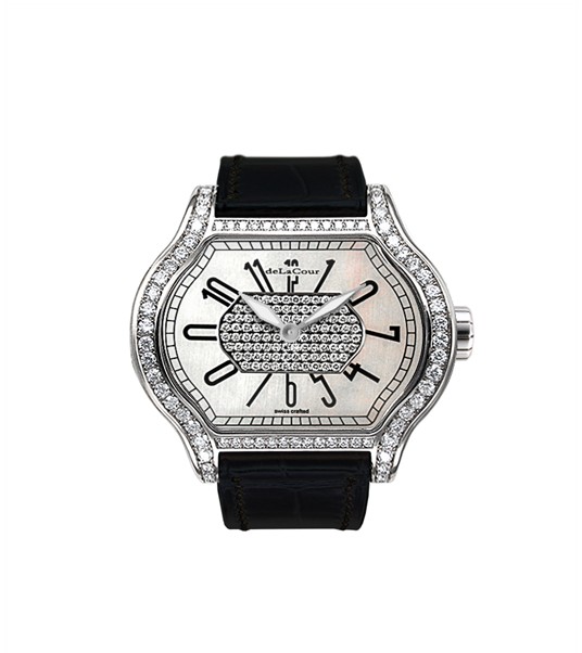 Replica DeLaCour City 1 MOP WAST1857-0717-White Replica Watch